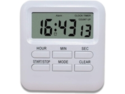 2026-temporizador Digital 3 En 1 Reloj/alarma, Temporizador Cocina Magnético, Cuenta Regresiva Cronómetro