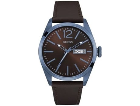 Reloj GUESS W0658G8 Hombre (Piel - Marrón)