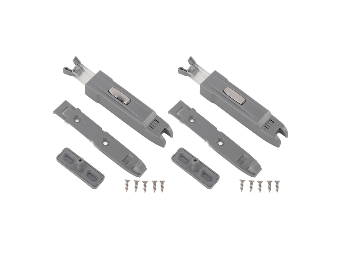 2 Pestillos Para Armarios Con Sistema Automático De Rebote Anticolisión Para Roperos Y Armarios.