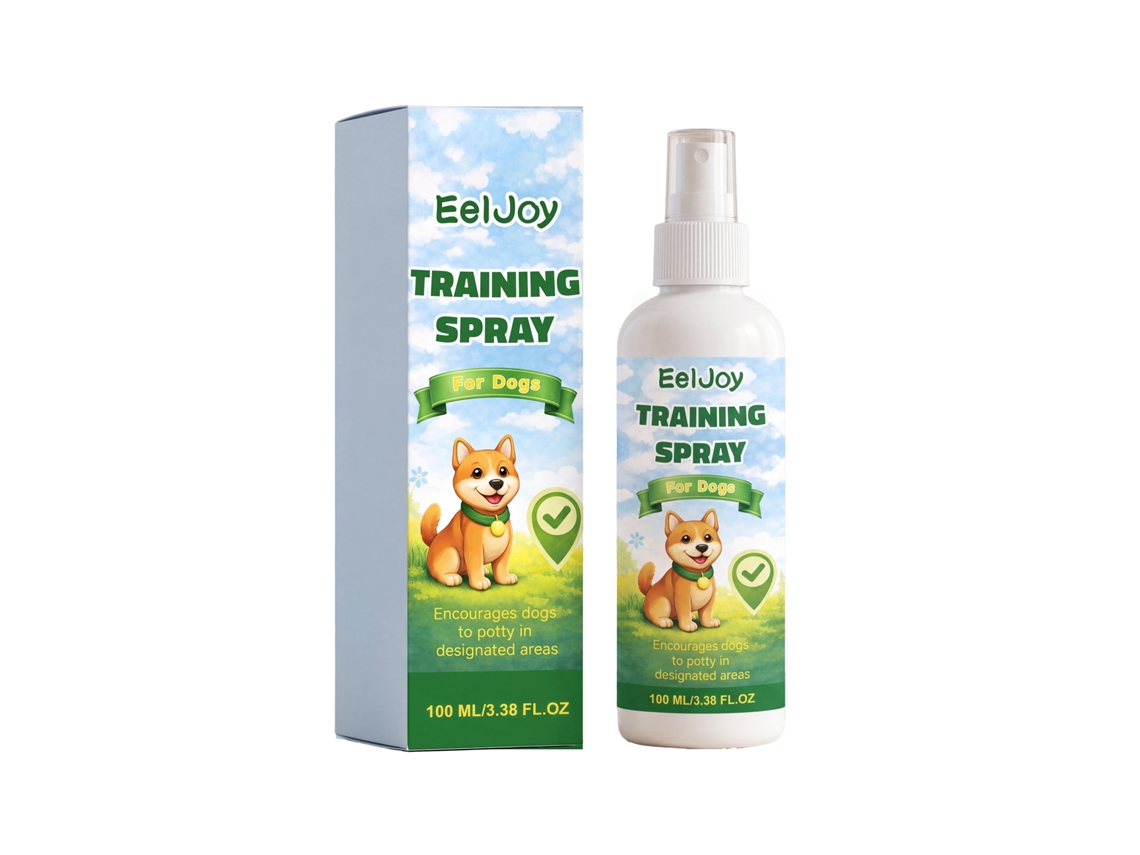 Spray de entrenamiento para ir al baño Eeljoy para cachorros. Guía diaria. Ubicación conveniente.