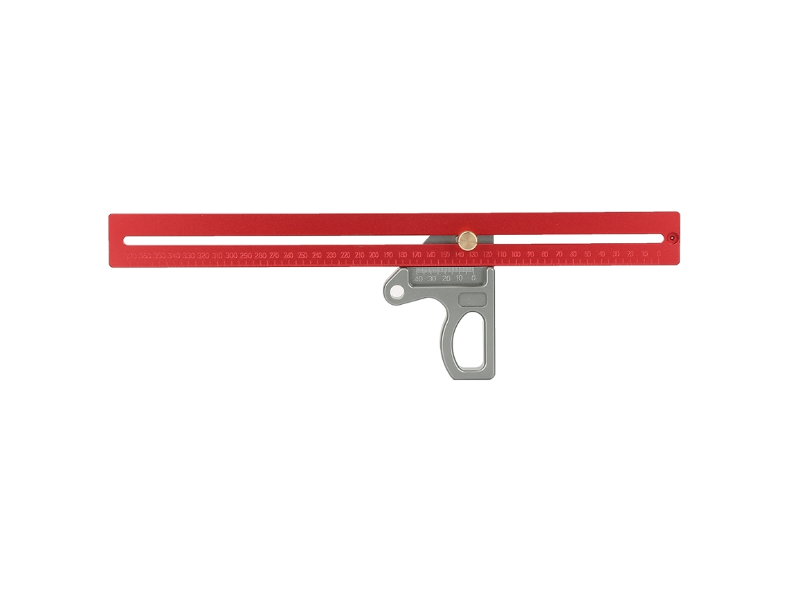 Regla De Medición Para Carpintería Con Ángulos De 45/90 Grados Y Marcador De 400 Mm.