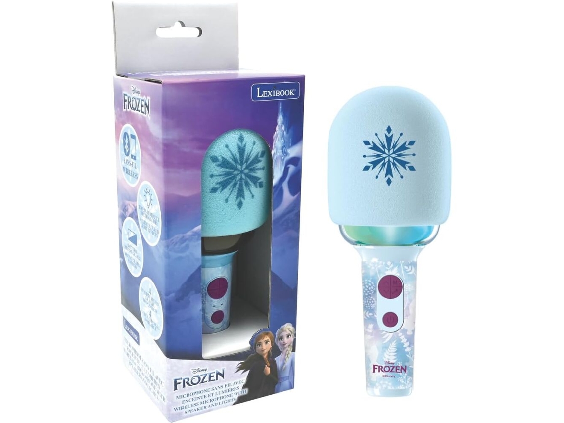 Micrófono de karaoke Lexibook de Disney Frozen