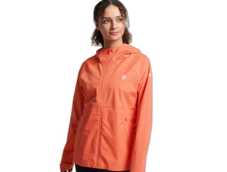 Abrigo SUPERDRY Poliéster Mujer (42 - Naranja)
