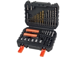 Juego de Brocas de 50 Piezas BLACK+DECKER A7188-Xj