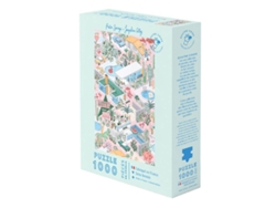 Puzzle La Petite Epicerie Quatre Coins 1000 piezas Palm Springs de Jackeline Colley 340009