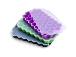 Bandejas Reutilizables Para Congelar Con Tapa, Ideales Para Bares De Café Helado O Cócteles.