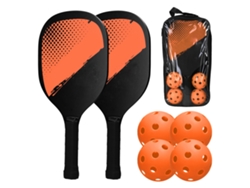 Juego De Raquetas De Pickleball, 2 Raquetas, 4 Pelotas Con Bolsa, Para Hombres Y Mujeres.