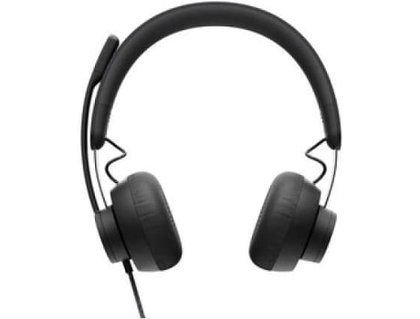 Auriculares con Cable Alámbrico LOGITECH Zone (On Ear - Micrófono - Negro)