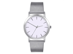 Reloj De Cuarzo Para Hombre Con Correa De Malla, Estilo Casual Y Moderno, Ideal Como Regalo De Negocios Zlf0708-f