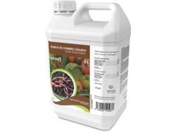 CULTIVERS Humus Líquido de Lombriz Ecológico 5 L Materia Orgánica Rica en Microorganismos. Regenerador de la Vida del Suelo