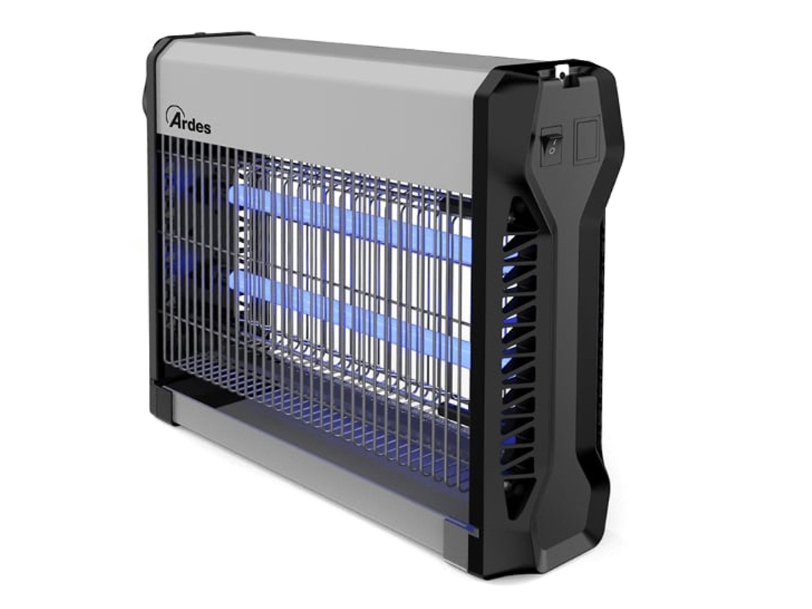 ARDES Ar6S16C Insecticida y Repele-Insectos Automático Matainsectos Apto para Uso en Interior Adecuado para Uso en Exteriores Negro Plata