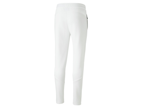Pantalones de Chándal para Hombre PUMA (XL - Blanco)