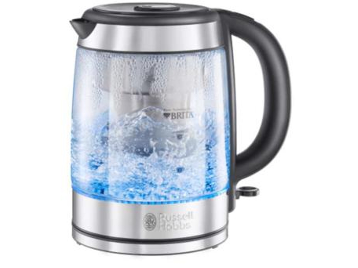 Russell Hobbs Clarity Hervidor eléctrico 1,5 L 2200 W Acero inoxidable Transparente