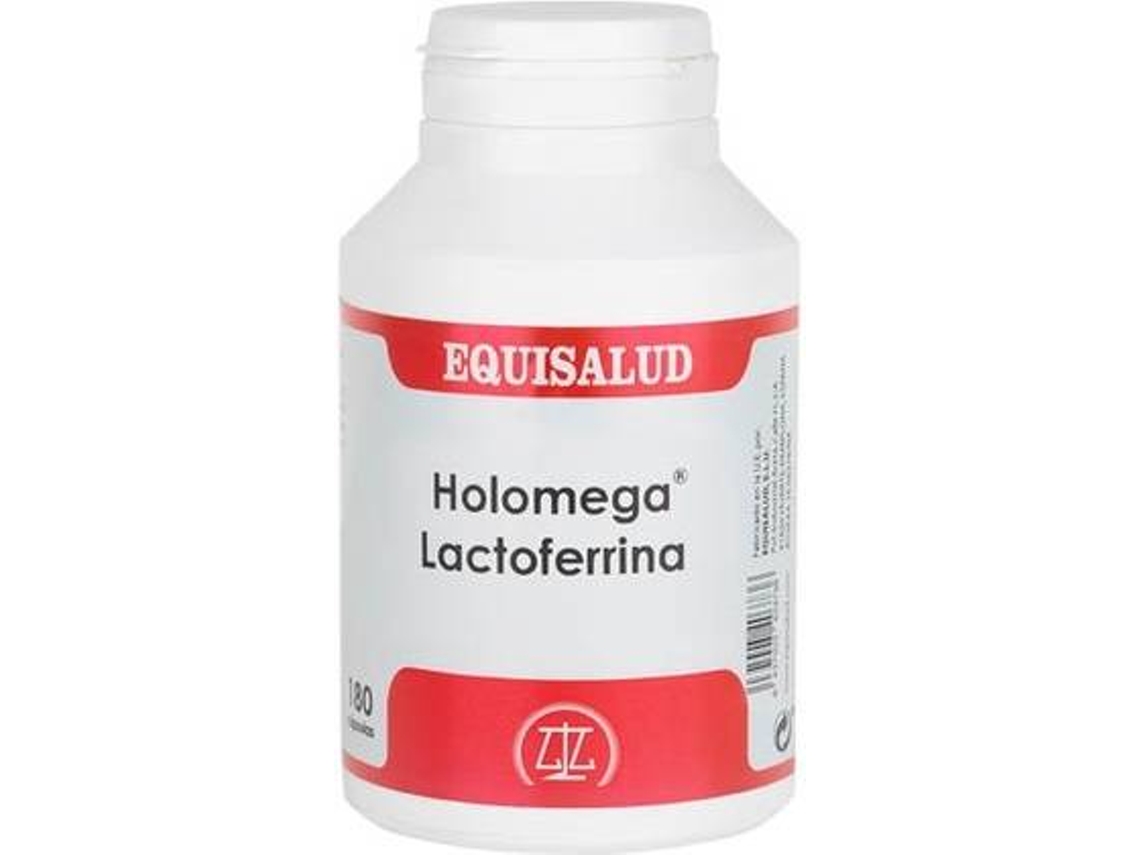 Complemento Alimentar EQUISALUD Lactoferrin Holomega (180 cápsulas)