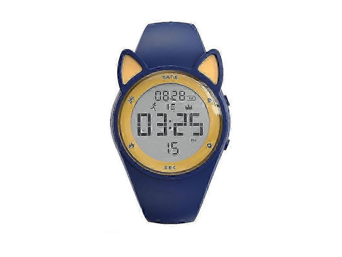 Reloj digital para niños, deportivo, resistente al agua, con podómetro, para bicicletas eléctricas JV Ly