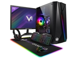 PC para juegos Vibox Vi-16 completo • Ryzen 3 32g 4. Ghz • Radeon Vega 8 • 8 GB de RAM • SSD de 48 GB • Linux • Wifi