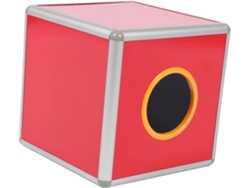 Caja Cuadrada Para Lotería De 40x40x40 Cm, Opaca, De Gran Capacidad, Accesorio Para Sorteos.