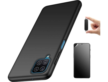 Funda + Protector de Pantalla + Soporte Magnético Vivo Y21S Turtleshell Negro