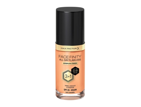 Base de Maquillaje Cremosa Max Factor Facefinity 3 en 1 Spf 20 Nº 85-caramel 30 ml