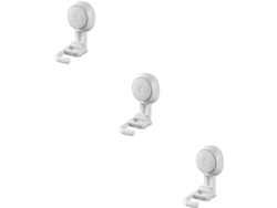 Soporte Pared 3 Piezas Escobas Ventosas Requiere Perforación Almacenamiento Cocina Práctico Ahorrar Espacio