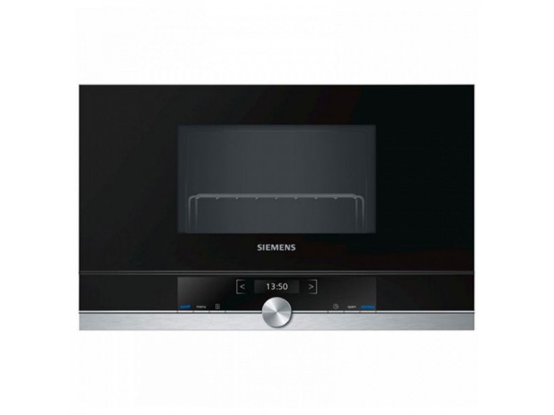 Microondas Integrable SIEMENS Be634LGs1 21 L 900W Acero Inoxidable