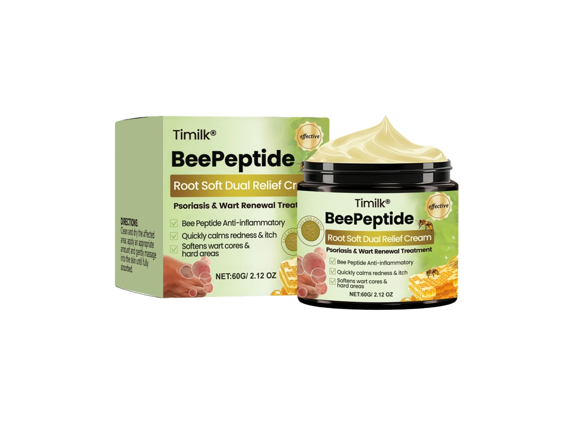 Crema calmante con péptidos de abeja de doble efecto