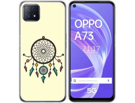 Carcasa Oppo A73 5G TUMUNDOSMARTPHONE Atrapasueños Multicolor