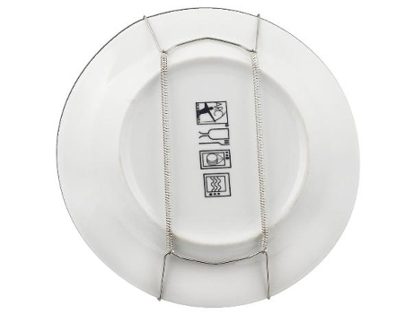 Menaje metaltex cuelga platos de 18-26 cm-mide 16 cm 209002
