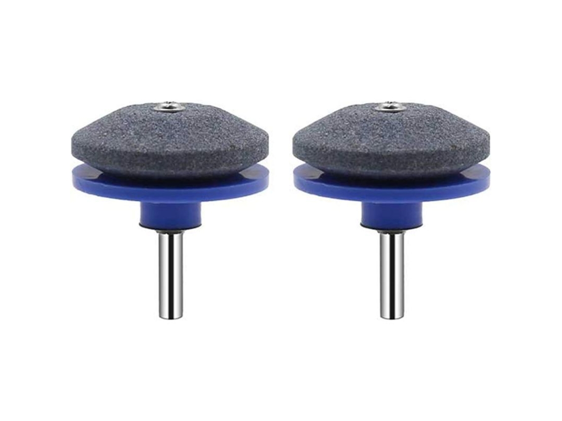 Afilador De Cuchillas Para Cortacésped 2 Unidades 50mm Para Taladros Eléctricos Y Manuales Afilar Hojas Efficiente