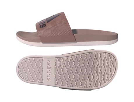 Chancletas para Mujer ADIDAS Adilette Comfort Marrón para Natación (Talla:40,5)