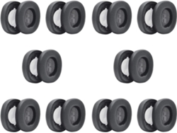 Paquete De 20 Almohadillas De Piel Proteica Y Espuma Viscoelástica Para Auriculares Inalámbricos Live 500bt