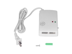 Detector De Fugas De Gas Natural Y Gas Licuado Con Autocomprobación Y Alarma Sonora/visual Para Cocinas Residenciales.