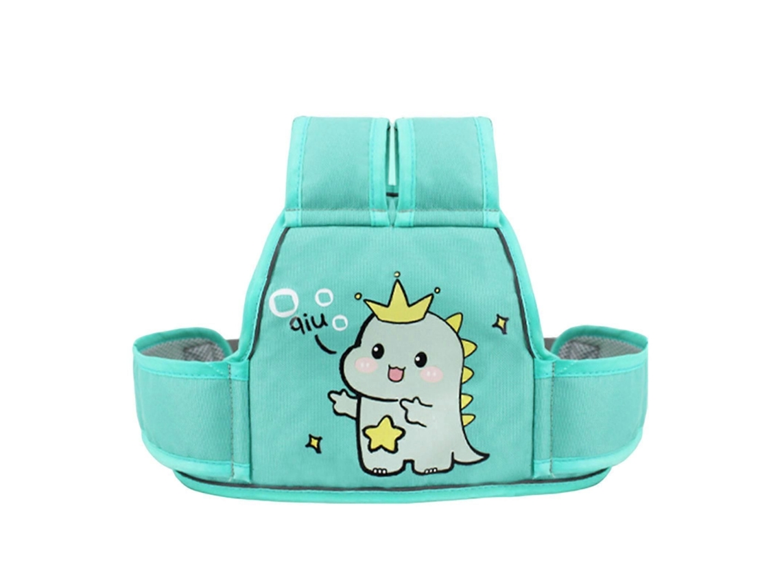 Cinturón de seguridad infantil para motocicleta con estampado de dibujos animados, ajustable y reflectante, fácil de usar. GOKOCO