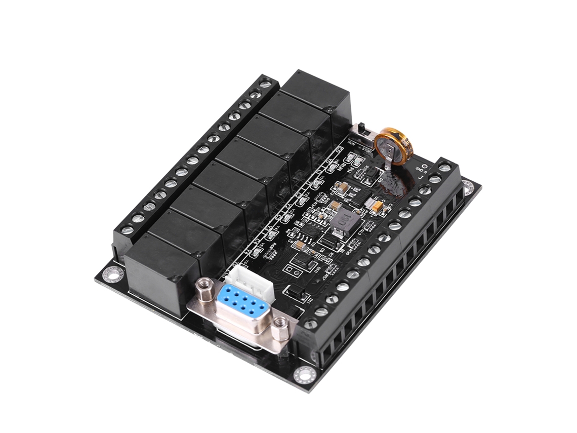 Controlador Lógico Programable (plc) Fx1n-20mr Regulador Industrial 24 V Cc