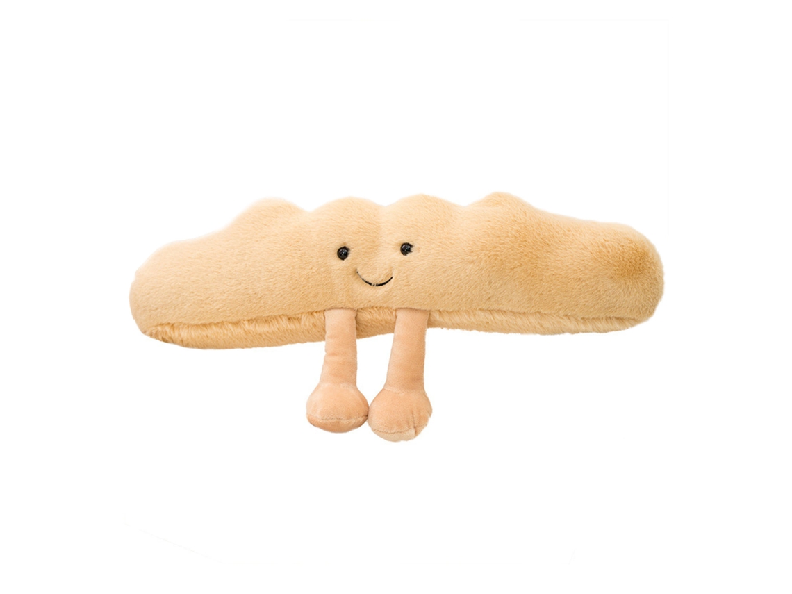 Peluche De Pan De Croissant, Almohada De Peluche Suave Y Adorable, Regalo De Navidad O Cumpleaños.