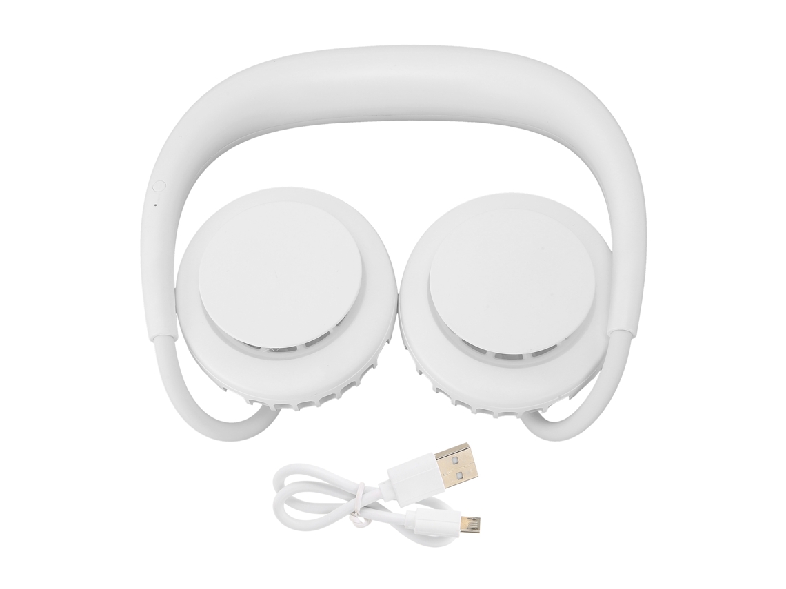 Ventilador Portátil Sin Aspas, Recargable Por Usb, Colgado Del Cuello Para Oficina Y Viajes