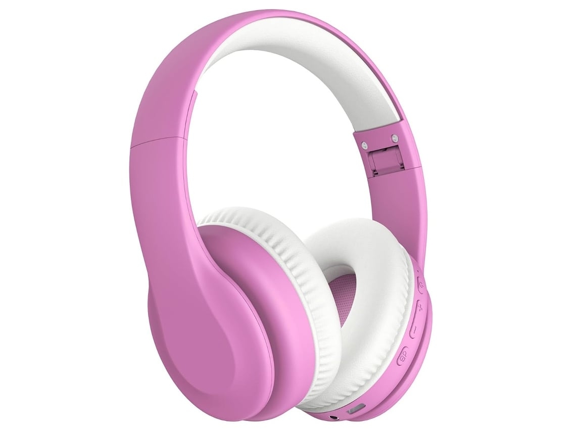 Auriculares YEMAESRE Infantiles Bluetooth Límite Volumen Rosa