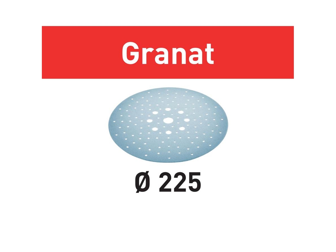 Discos de Lija Stf D225/128 P80 Gr/5 Granat
