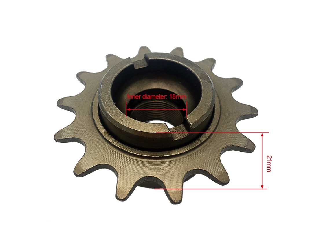 Piñón Libre Para Bicicleta 14/16t 18/34mm De Acero Anticorrosión Para Mtb Y Bicicleta De Carretera. Accesorio De Ciclismo.