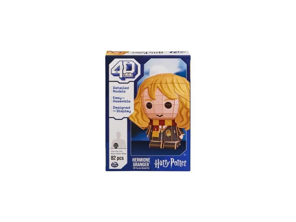Rompecabezas 3D 4D Construye Hermione Granger Estilo Chibi