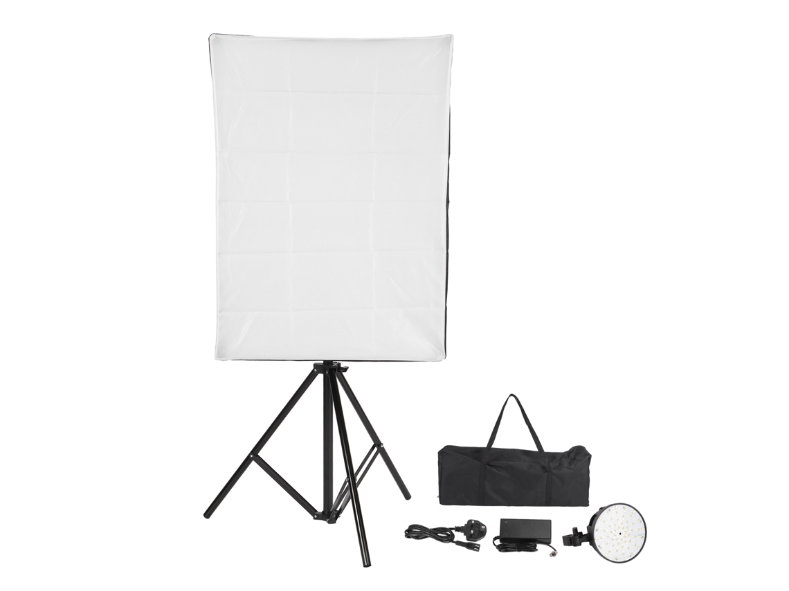 Kit de Luz Led LAXISCREED Dimmable Rgb com Tripé