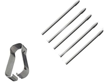 Kit con 5 Puntas de Reemplazo y Removedor PHONESHIELD SPN-GR-SM-tab-S3 9.7 para S-Pen (Samsung Galaxy Tab S3 9.7 - Gris)
