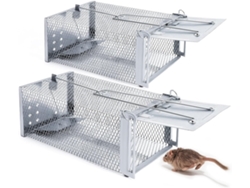 Trampas para ratones de acero inoxidable humanitarias