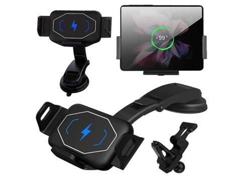 Cargador Carro Sem Fold para Samsung BISBISOUS Negro