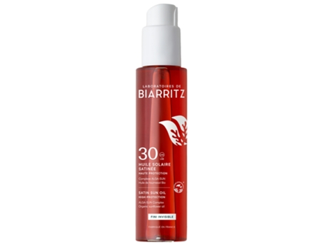 LABORATOIRES DE BIARRITZ Huile Solaire Satinée Spf30 125 Ml