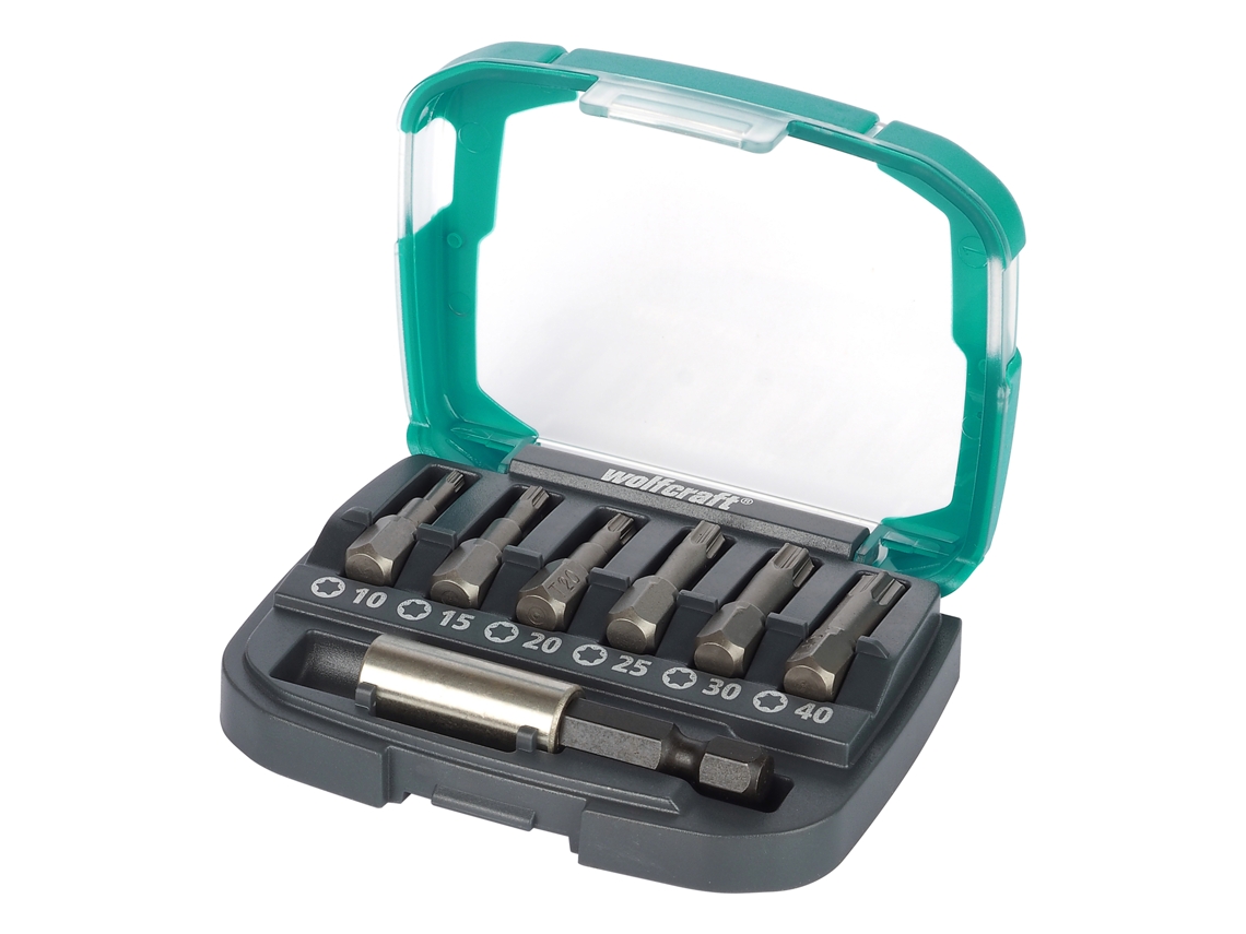 Wolfcraft 2965000 - 1 Caja De Puntas Fix-grip Torsion Solid 7 Piezas