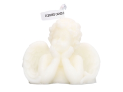 Ats-velas De Cera De Soja Con Aroma Angel Candles Lindas Decorativas Para Hogar Dormitorio Baño Boda Manos En Mejillas Blanco