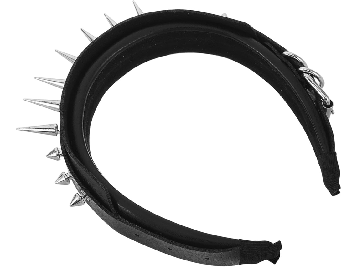 Bandeau À Rivets Steampunk Joli Accesorio Cheveux Punk Para Femme Décoratif Con Bord Large Soir...