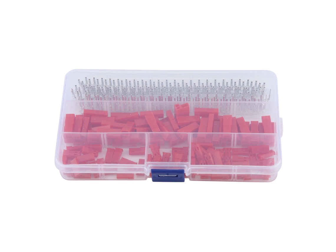 2026-420pcs Terminales De Crimpado Macho/hembra Syp-2p Con Caja Roja Conector Eléctrico 2.54mm Header