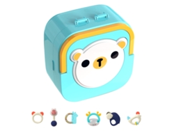 Conjunto De Chupetes Y Sonajeros Para Bebé, Juguete De Masticar Con Forma Animal, Sonajero Para Agarrar Y Sacudir